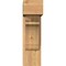 Ekena Millwork Olympic Block Smooth Bracket w/ Offset Brace, Western Red Cedar, 7 1/2"W x 18"D x 26"H BKT0806X18X26OLY05SWR - alternate 4